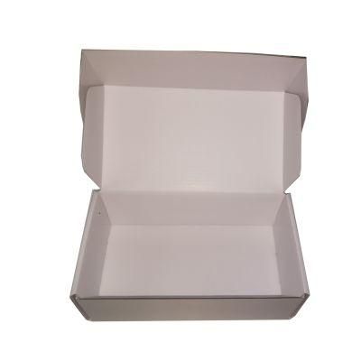Simple White and Black Kraft Storage Gift Box in Aeroplane Style