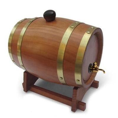 Hot Sale 3 Litre Wooden Barrel Oak Wine Barrel