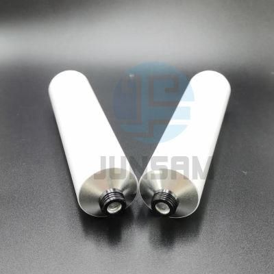 White Soft Aluminium Collapsible Empty Tube Inner Lacquer Coating OEM Printing China Factory