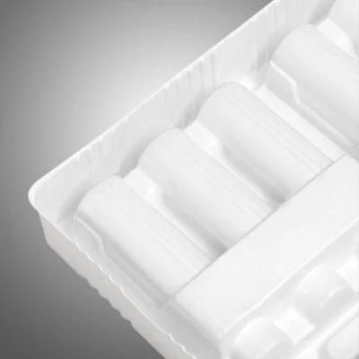Chinese Factories Custom PVC White Oral Liquid Bottle Blister Tray