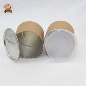 100% Recycled Paper Canister Cardboard Box Packaging Airtight Food Tube Jar Paper Tube Cans
