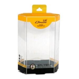 Guangzhou Manufacturer Custom Shape Clear Plastic Packing Box with Hanging