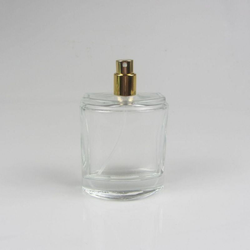 Square Rectangular Atomizer Spray Perfume Glass 100ml Bottle