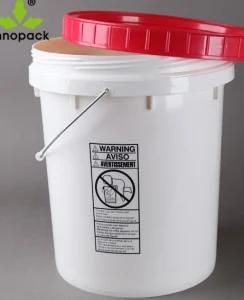 20L Screw Top Plastic Pail with Logo Printing