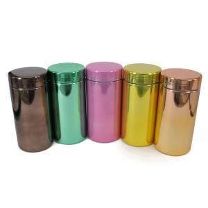 Colored HDPE Plastic Chrome Package Bottle Bottle