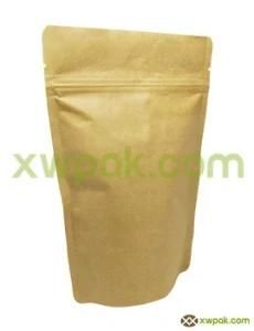Foil Lined Craft Paper Zipper Bag