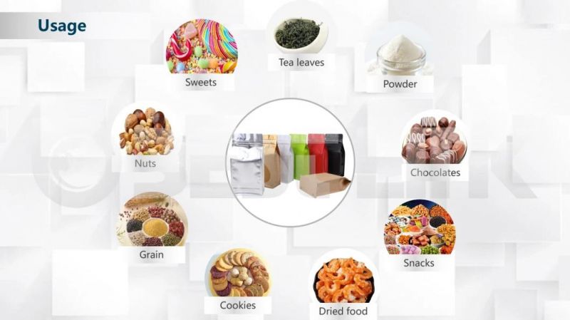 Various Color Customized Size Food Packaging Aluminum Foil Pouch Zip-Lock Stand up Poly Bag with Tear Notch & Side Window
