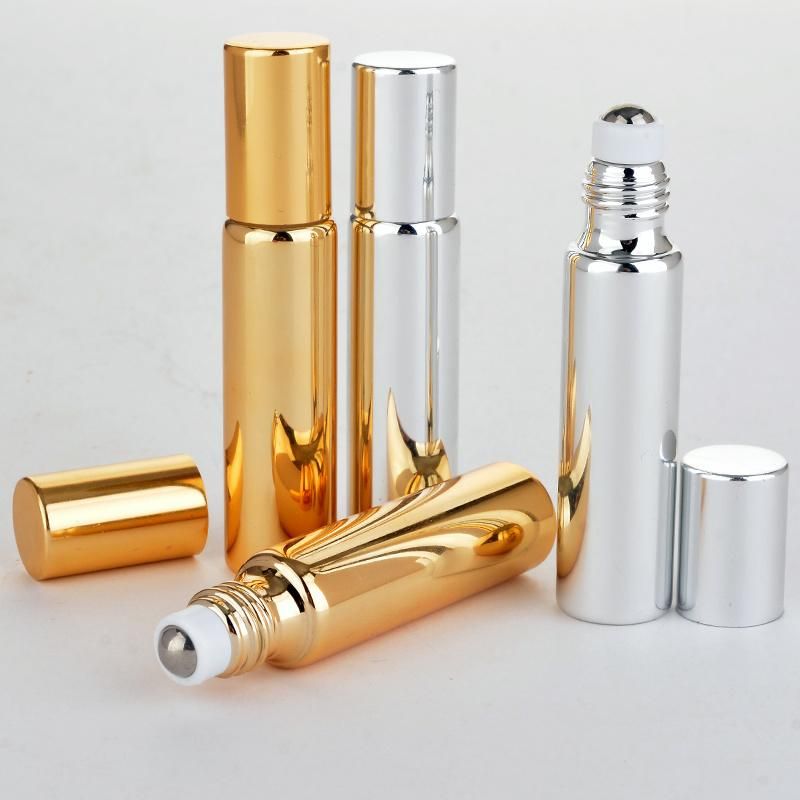 Wholesale Mini Cosmetic Perfume Aluminum Roll on Bottle