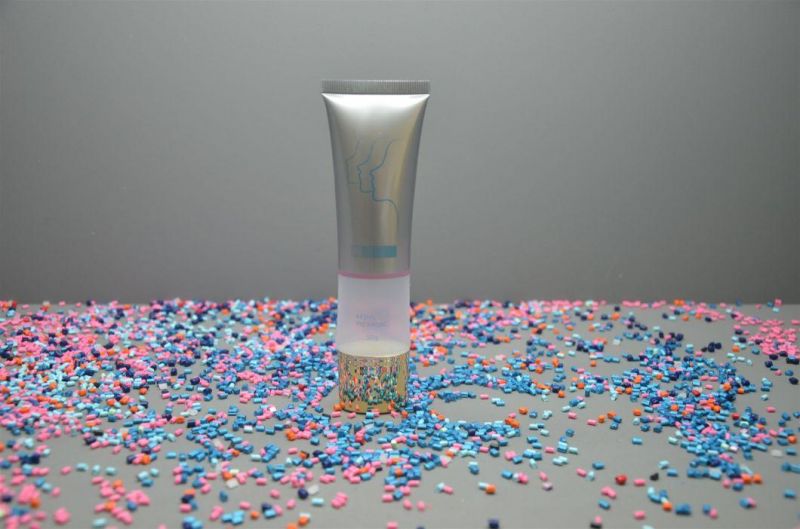 Cosmetic Tube Plastic Packaging Materials Facial Cleanser with Customized Cap
