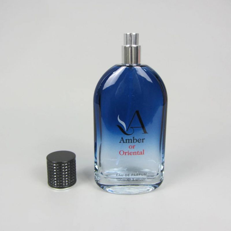 Clear Fragrance 100ml Perfume Bottle with Crimp Neck Spray