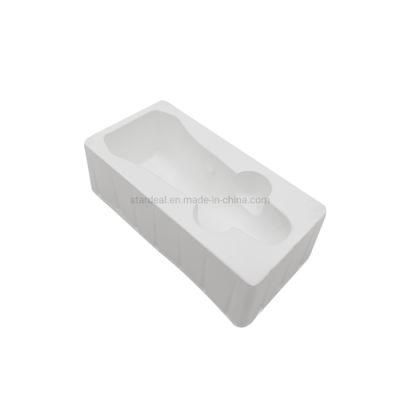 Custom Disposable White Blister Thermoformed Plastic Tray