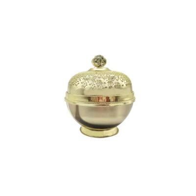 High-Grade Gold Acrylic Cream Jar