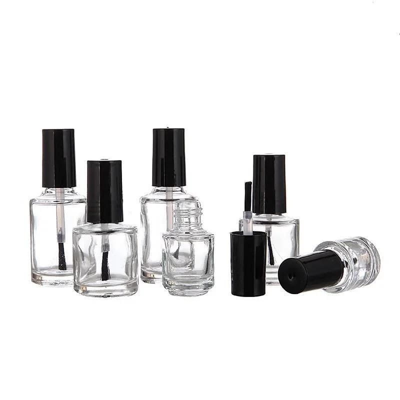 High Quality Small Square Glass Empty Nail Polish Bottle Glass