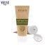 50ml 100ml Factory Sustainable Biodegradable Packaging Soft Squeeze Cosmetic Lotion Cream Tubes Kraft Paper Tube