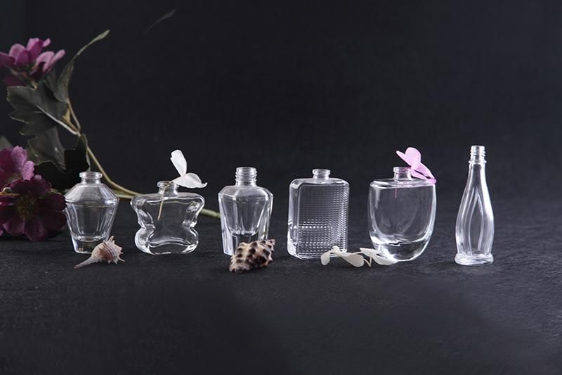 Wholesale Clear Oval Glass Perfume Bottles 100ml Glass with Box