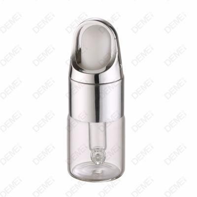 Glass Bottle with Special Dropper 5ml 10ml 15ml Clear Bottle with Silver Dropper with Hand