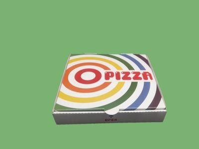 Eco Reusable Hexagon Carton Pizza Box Custom Printed