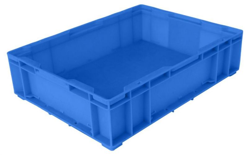 HP4a High Quality 100% Virgin PP Plastic Recycle Storage Box Hot Sale HDPE Material Cheap Price Recycle Heavy Duty Crate Plastic PP Box for Auto Parts