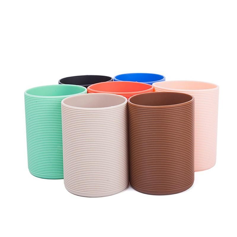 Eco-Friendly Heat Resistant and Anti-Slip Silicone Cup Sleeve