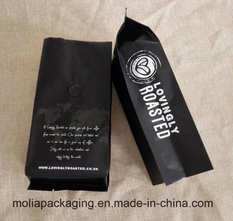 Black Color Coffee Bag