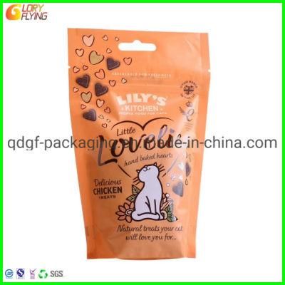 Pet Food Plastic Bag with Zipper Stand up Printing Bag Paper Bags