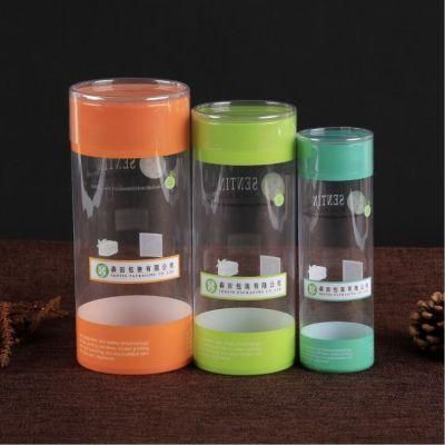 Clear Plastic PVC Box Tube Cylinder Packaging