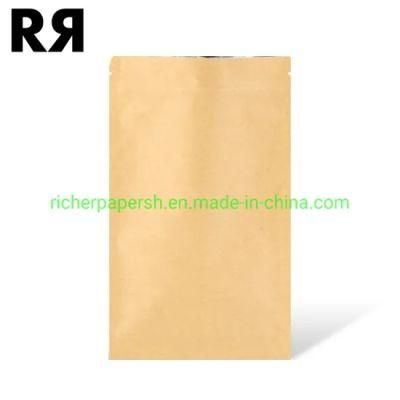 Care Pack Custom Cookies Stand up Bolsas De Papel PARA Comida Horizontal Snack Packaging Bags