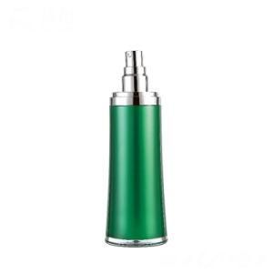 120ml Round Waist Plastic Acrylic Luxury Cosmetic Cream Lotion Pump Bottle