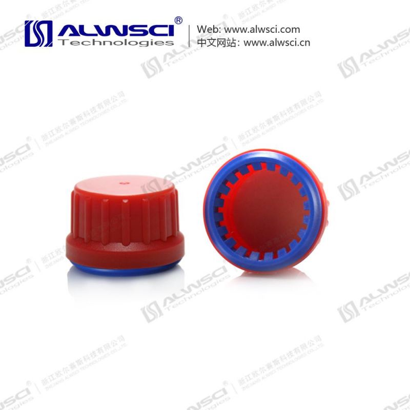 Alwsci Wide Mouth 200ml Amber Glass Bottle with DIN-45 Tamper-Evident Screw Cap