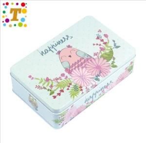 Cartoon Cute Biscuit Box Chocolate Packing Tin Box