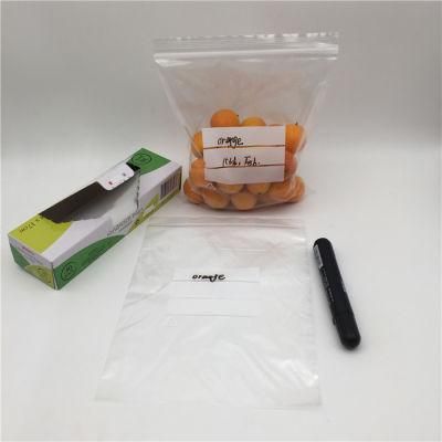 Food Grade PE Reusable Gallon Freezer Ziplock Sandwich Bag Plastic Zipper Bag for Food Packaging