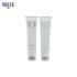 High Quality Empty Tube Grey Frosted Effect Cosmetic Massage Tube with Real Stainless Steel Roller Ball