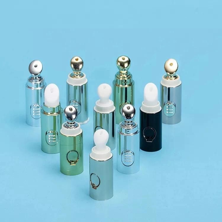 for Eye Cream Gold Metal Empty Cosmetic Packaging