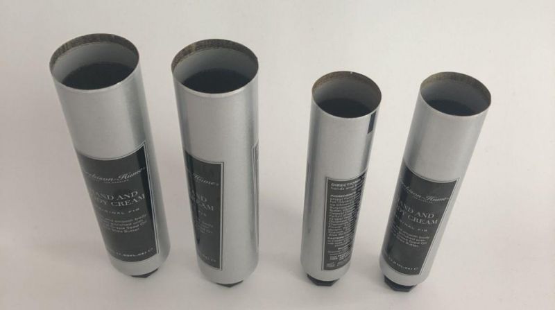 High Class 100ml Aluminum Tube Packaging with Octagon Cap for Cosmetics Lotion Cream