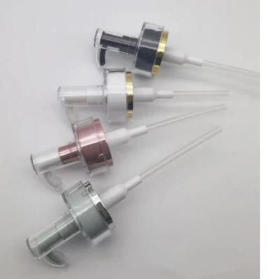 Shampoo Chemical Dispenser Lotion Pump with Acrylic Cap 24 28