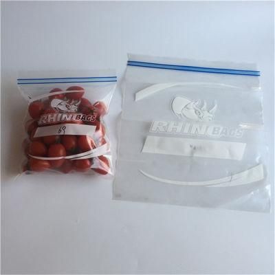 Plastic Polythene Ziplock Bag Clear PE Ziplock Double Reclosable Zipper Seal Bag PE Double Zip Lock Bag