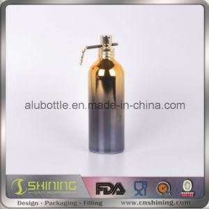 Aluminum Cosmetic Bottle with Vacuum Coating