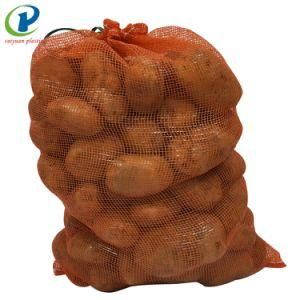 Whole Sale 25kg 50kg PP Leno Mesh Bag for Onion Potato