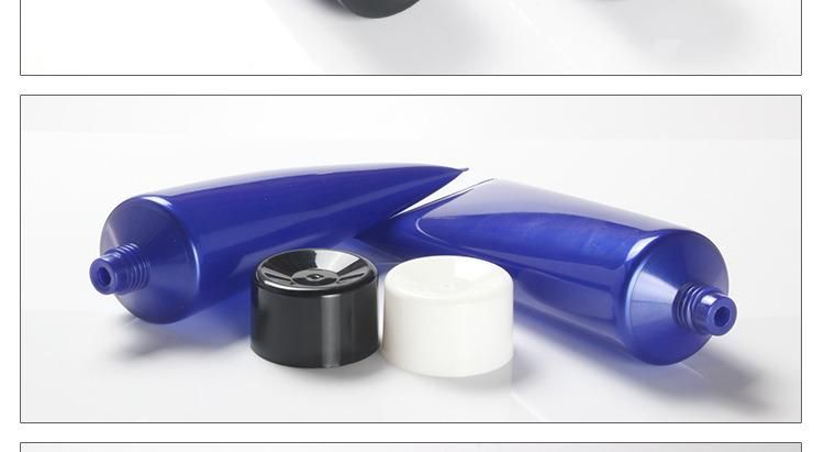 Cosmetics Manufacturers Spot Packaging 100 Grams of Empty Blue Hose Cleaning Milk Packaging Material Hose