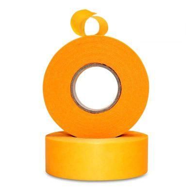 Sticky Easy Remove Masking Paper Painting Orange Acrylic Adhesive Washi Tape