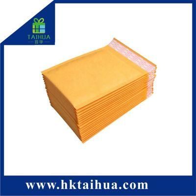 Wholesale Matte Yellow Envelope Poly Air Bubble Courier Bag for Packaging