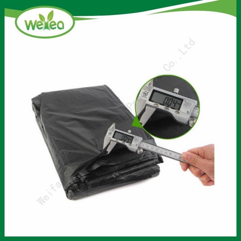 Extra Strong Black LDPE Garbage Bag for Garden