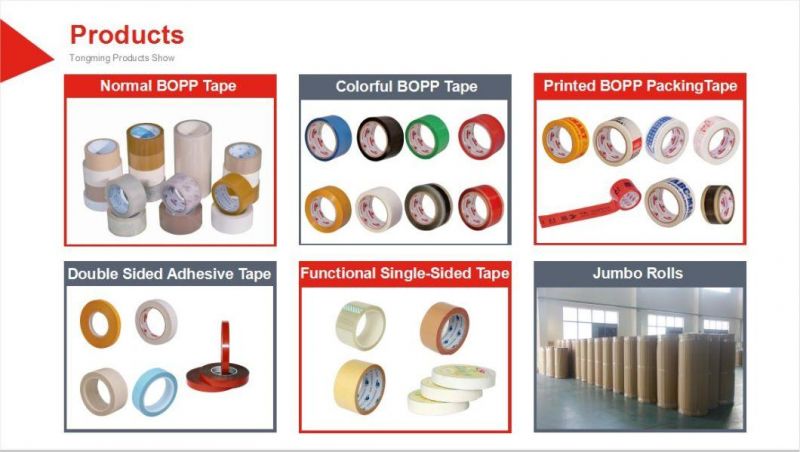 Adhesive Color Transparent Masking Packing Tape