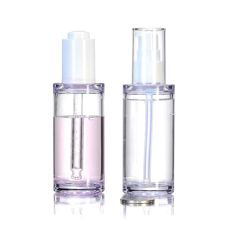 30ml Serum Bottle Cosmetic Transparent Glass Dropper Bottles