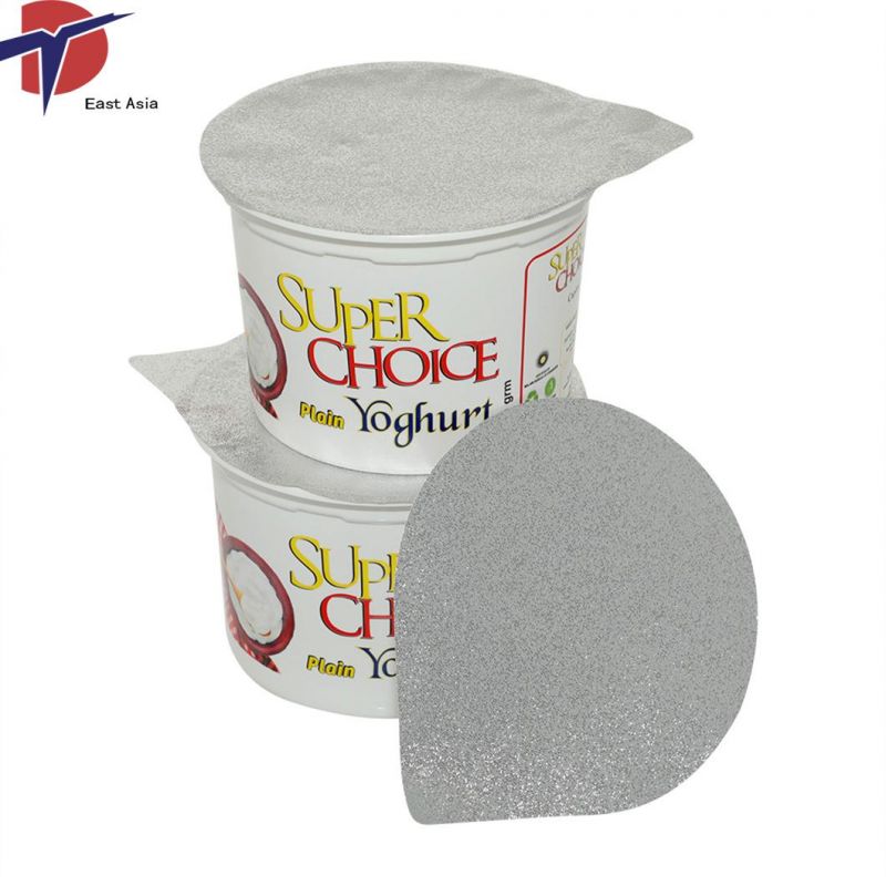 Easy Peel Embossed Aluminium Foil Lids for Plastic Container