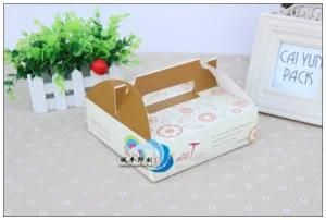 High Quality Printed Bakery Bread Cake Paper Packaging with Hang