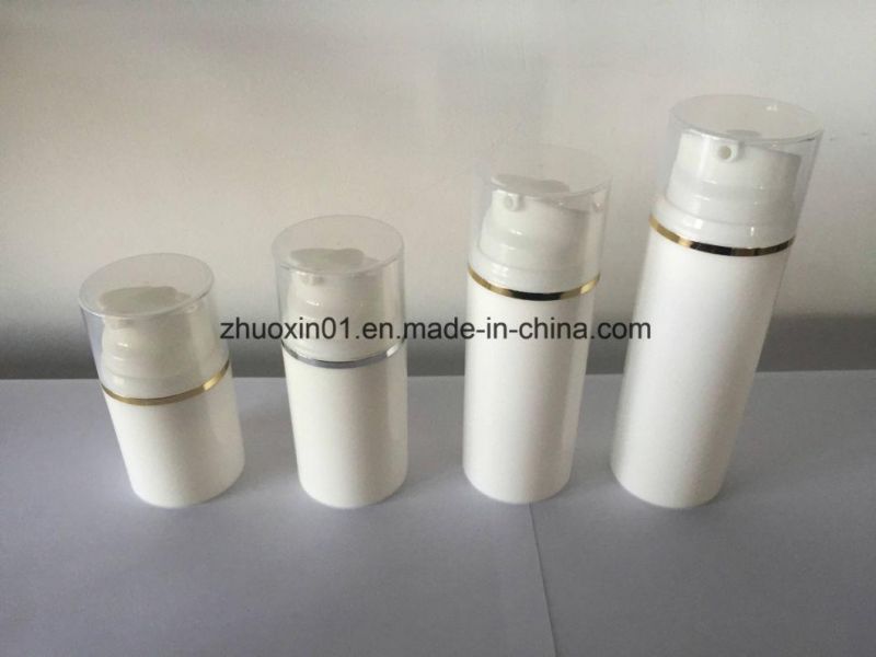 White Airless PP Bottle for Cosmetic Packaging