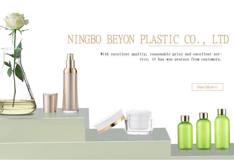 Pet Plastic Square Shaped Cosmetic Bottle 20ml (ZY01-C029)