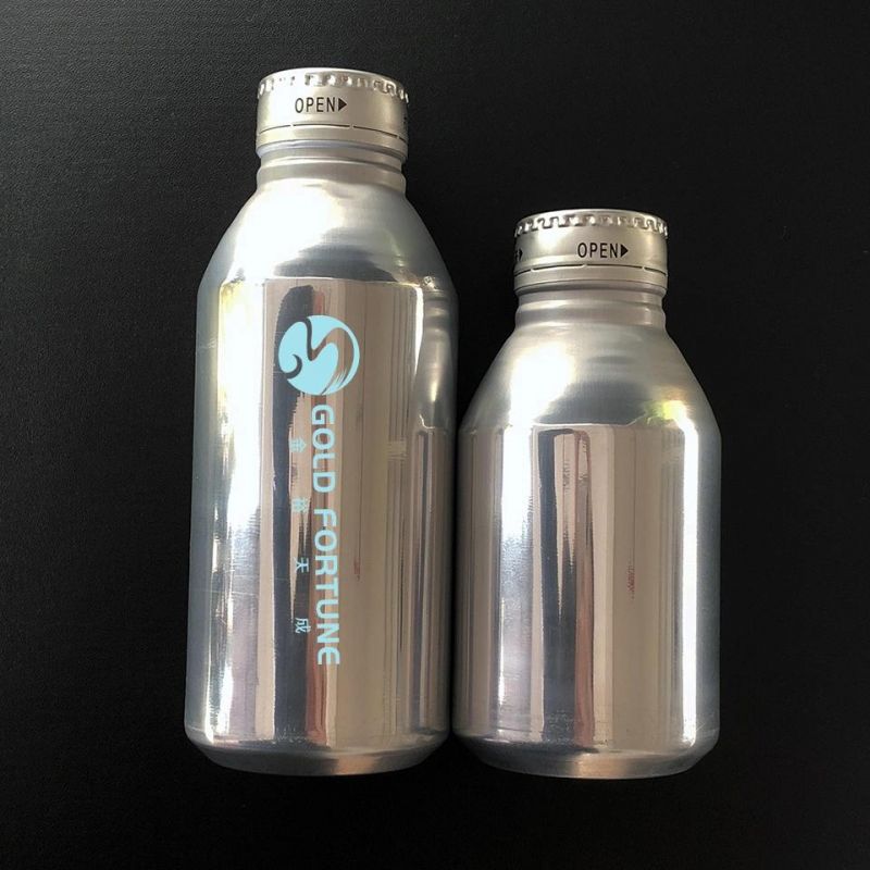 Wholesale Aluminium Beverage Bottles Diameter 66mm Opening Mouth 38mm