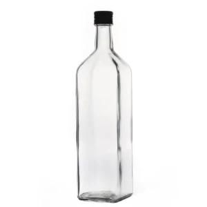 The Factory Produces Empty Clear Round Environmental Glass Beverage Bottle 350ml